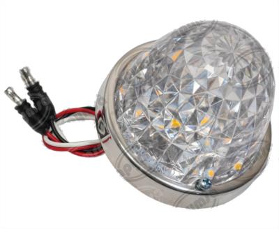 PLAFON LEDS TRANSPARENTE 3" 12-24V AMBAR PLASTICO QBH STAR WATERMELON 