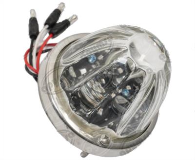 PLAFON LEDS ROJO 3" 2 LEDS 10/30V VIDRIO FOCO CAMBIABLE QBH STAR WATERMELON 