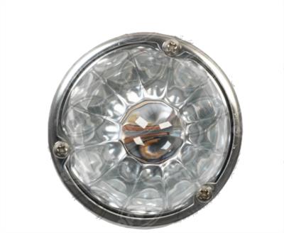 PLAFON LEDS TRANSPARENTE 3" 2 LEDS 10/30V VIDRIO AMBAR/AZUL FOCO CAMBIABLE QBH STAR WATERMELON 