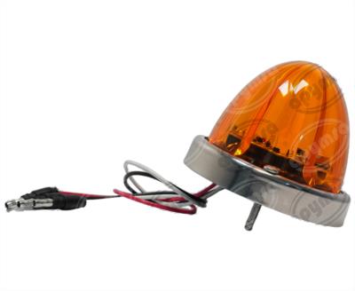 PLAFON LEDS AMBAR 3" 17 LEDS 10/30V PLASTICO QBH STAR WATERMELON 