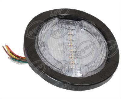PLAFON LEDS TRANSPARENTE TRASERO 4" 36 LEDS 10/30V GROMMET MULTIFUNCIONAL QBH STAR 2979222 