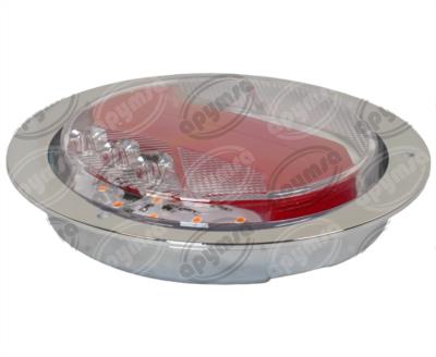 PLAFON LEDS AMBAR/BLANCO/ROJO TRASERO 4" 36 LEDS 10/30V MULTIFUNCION QBH STAR 2979224 