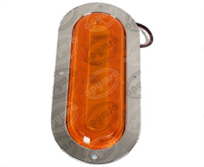 PLAFON LEDS AMBAR TRASERO 6" 30 LEDS 10/30V CONECTOR 3 PIN QBH STAR 2979226 