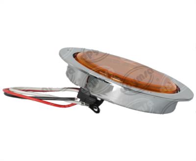 PLAFON LEDS AMBAR 4" 33 LEDS 10/30V CONECTOR 3 PIN QBH STAR 2979227 