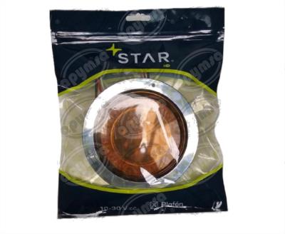 PLAFON LEDS AMBAR 4" 33 LEDS 10/30V CONECTOR 3 PIN QBH STAR 2979227 