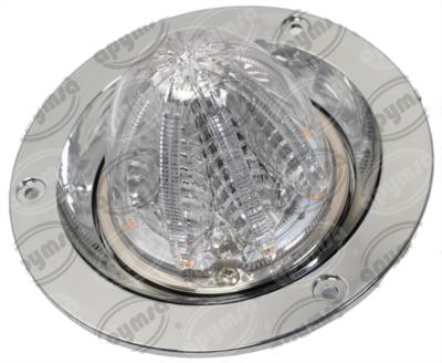 PLAFON LEDS TRANSPARENTE 3" 16 LEDS 10/30V DIRECCIONAL QBH STAR WATERMELON 