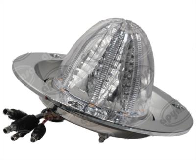 PLAFON LEDS TRANSPARENTE 3" 16 LEDS 10/30V DIRECCIONAL QBH STAR WATERMELON 