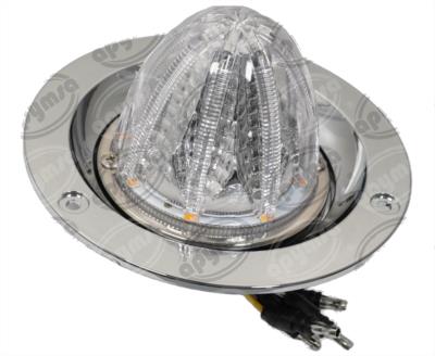 PLAFON LEDS TRANSPARENTE 3" 16 LEDS 10/30V DIRECCIONAL QBH STAR WATERMELON 