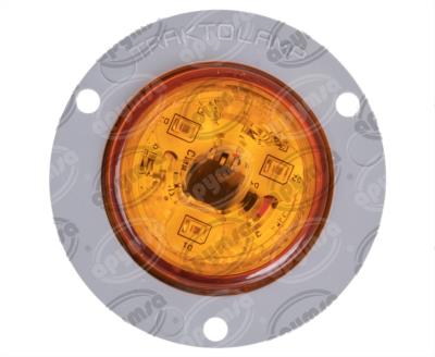 PLAFON LEDS MICA AMBAR 2" 3 LEDS 12V - 24V UNIVERSAL ATORNILLABLE TRAKTOLAMP 8022A 