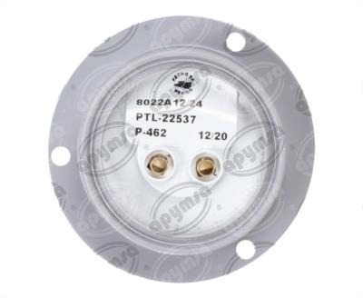 PLAFON LEDS MICA AMBAR 2" 3 LEDS 12V - 24V UNIVERSAL ATORNILLABLE TRAKTOLAMP 8022A 