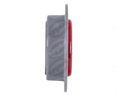 PLAFON LEDS MICA ROJA 2" 3 LEDS 12V - 24V UNIVERSAL ATORNILLABLE TRAKTOLAMP 8022R 
