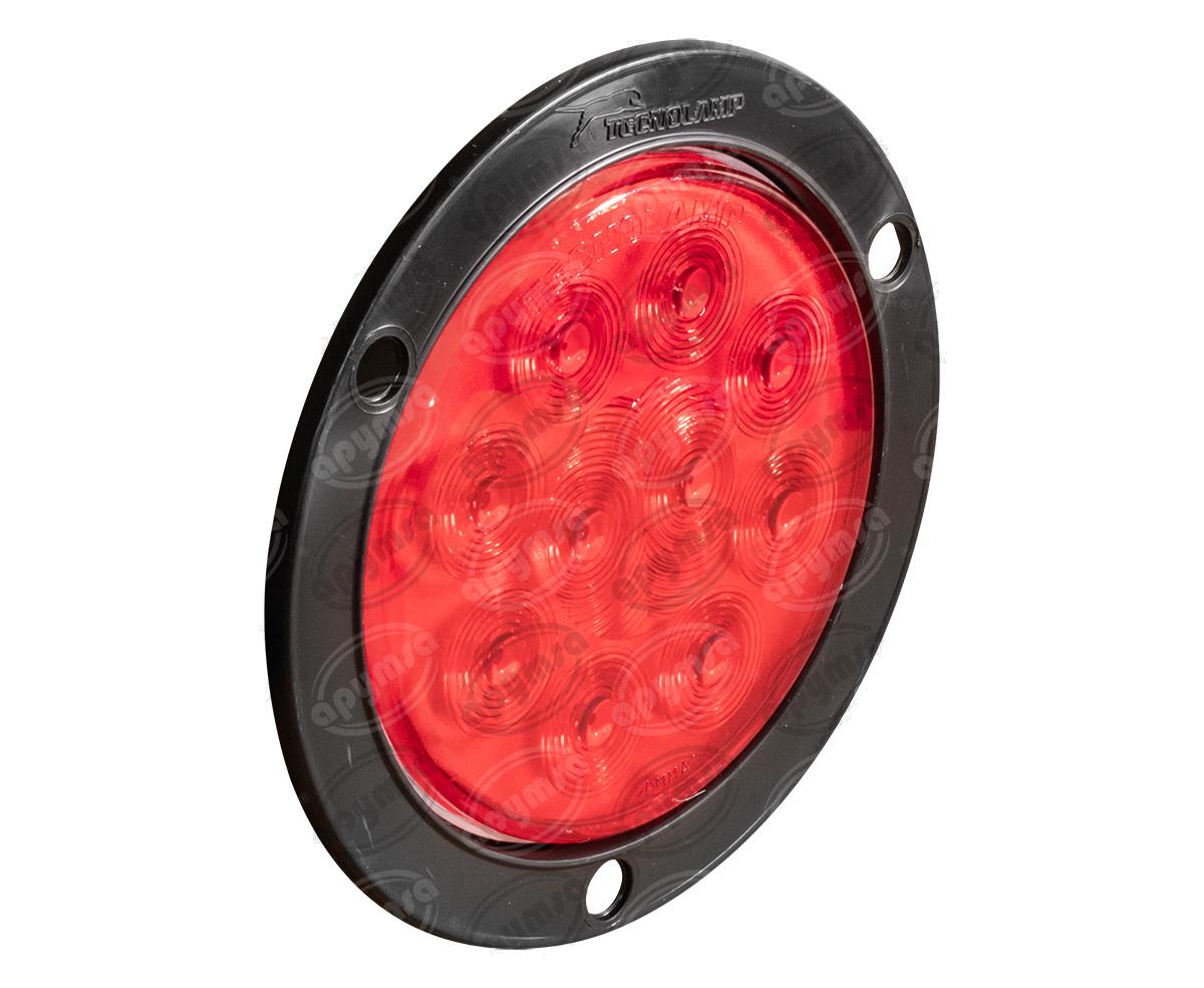 PLAFON SELLADO ROJO TRASERO 10 LEDS TECNOLAMP HY-088HLED-4 RED 