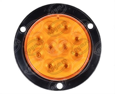 PLAFON SELLADO AMBAR TRASERO NACIONAL HY-088HLED-4 AMBAR 