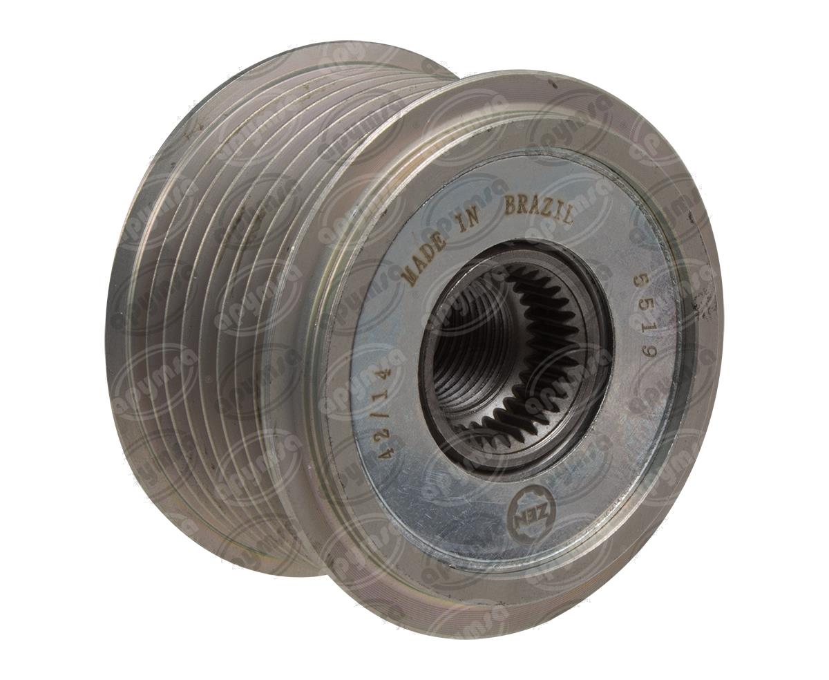 POLEA ALTERNADOR BOSCH ER/IF 8 RANURAS DODGE RAM 2500, 3500, 4000 ZEN 5519 