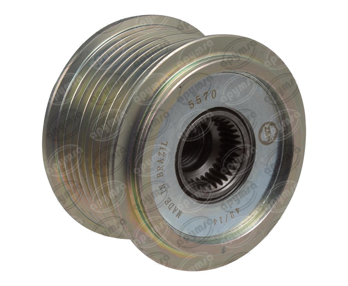 POLEA ALTERNADOR NIPPONDENSO ER/IF 8 RANURAS DODGE RAM 2500 3500 4500 5500 6.7L ZEN 5570 