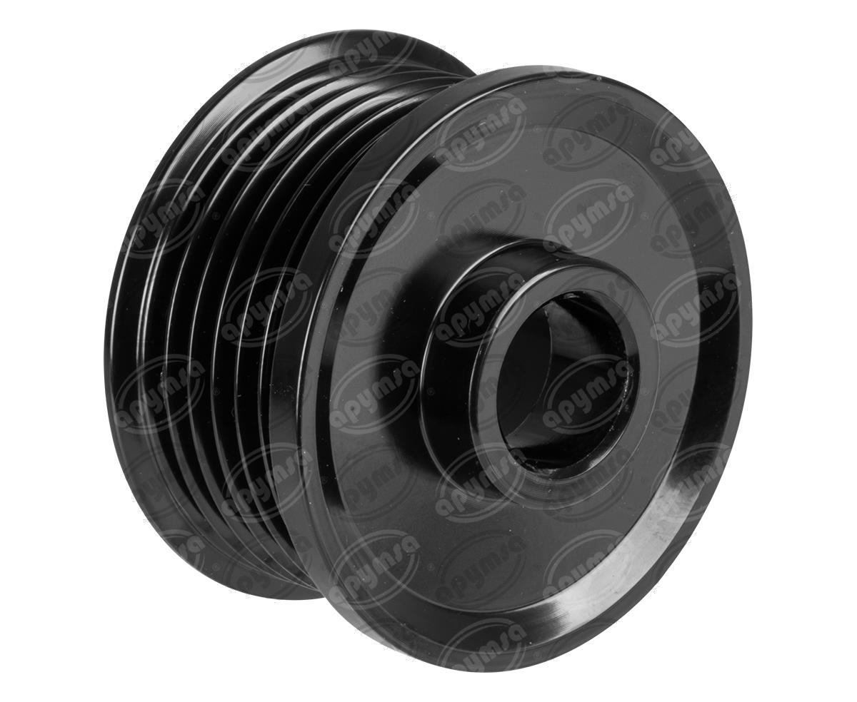 POLEA ALTERNADOR DELCO IR/IF 6 RANURAS CHEVROLET AVEO CRUZE SONIC POLTEK 13502595 