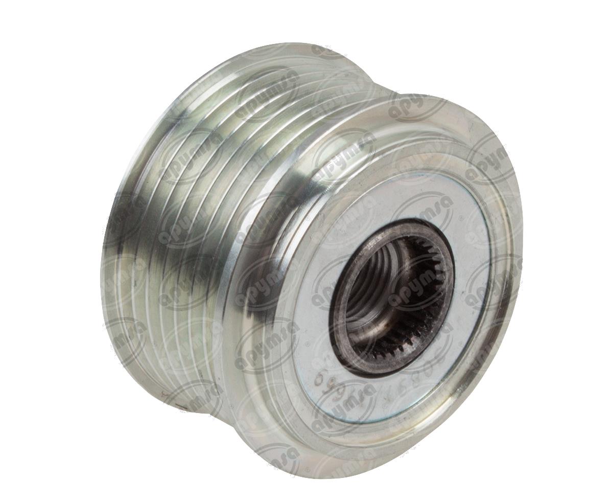 POLEA CLUTCH 7 RANURAS ALTERNADOR HITACHI NISSAN URVAN DIESEL IR/IF POLTEK 24-81109 