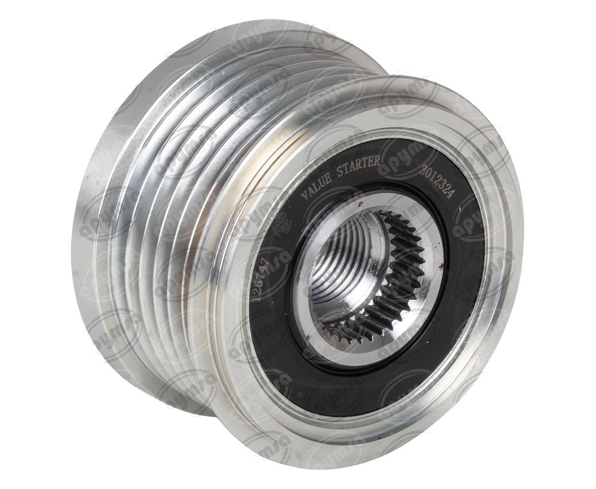 POLEA ALTERNADOR VALEO 6 RANURAS FIAT DUCATO PEUGEOT 206 207 307 308 3008 407 5008 VALUE STARTER 5453 