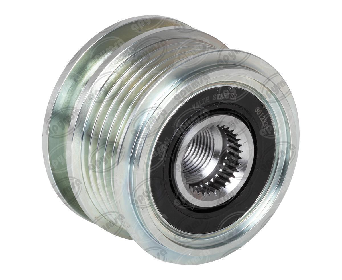 POLEA ALTERNADOR BOSCH 5 RANURAS VW BEETLE JETTA PASSAT A5 2.5L VALUE STARTER 5505 