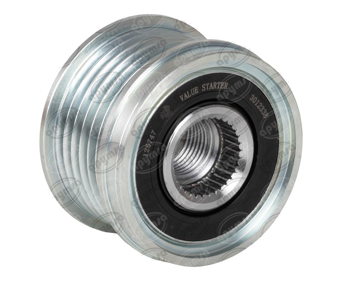 POLEA ALTERNADOR DELCO 6 RANURAS CHEVROLET AVEO VALUE STARTER 5844 