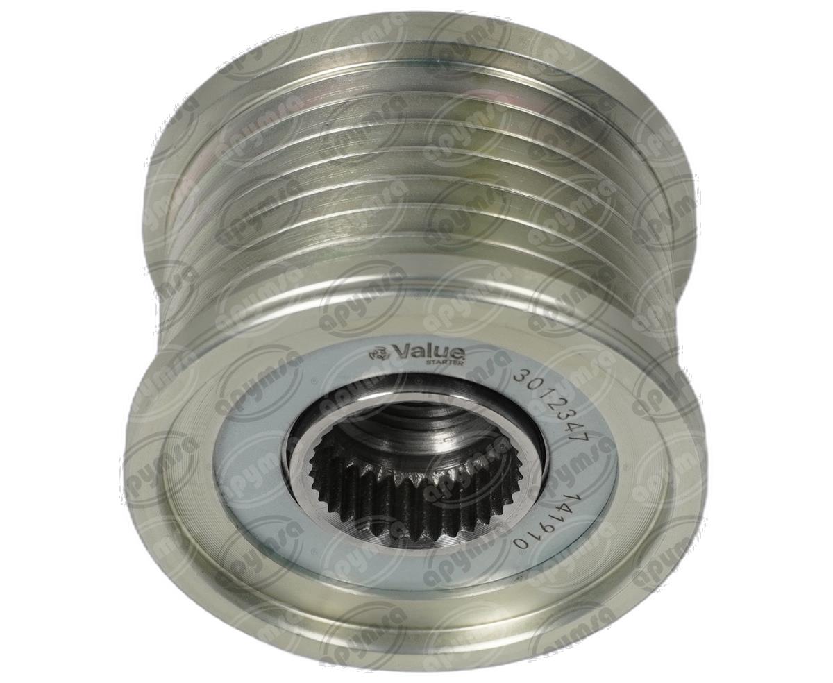 POLEA ALTERNADOR VALEO 7 RANURAS NISSAN X-TRAIL RENAULT TRAFFIC GM TRAX CRUZE VALUE STARTER 5562 