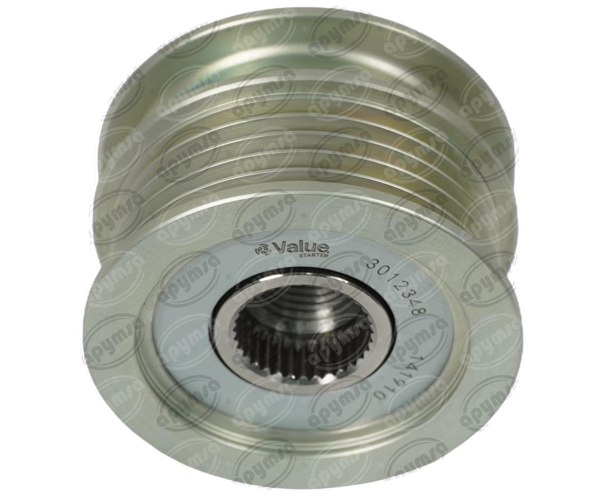 POLEA ALTERNADOR BOSCH 5 RANURAS AUDI SEAT VW JETTA POLO VALUE STARTER 5385 