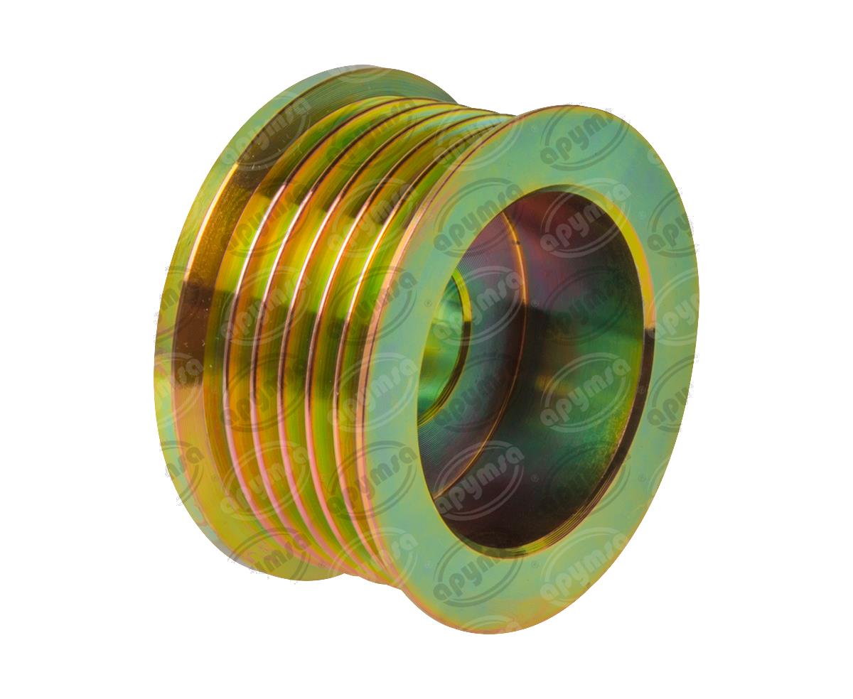 POLEA ALTERNADOR FORD 1G, 2G 6 RANURAS POLTEK 24-2252 
