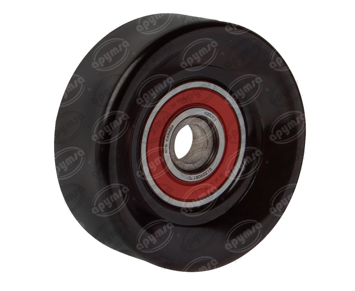 POLEA LOCA MOTOR LISA CON BUJE 12MM CHRYSLER, DODGE, JEEP NACIONAL 137627 