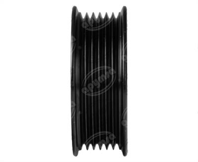 POLEA LOCA MOTOR 6 RANURAS CHEVROLET, DODGE, FORD, HONDA. QBH CARFAN 113045 