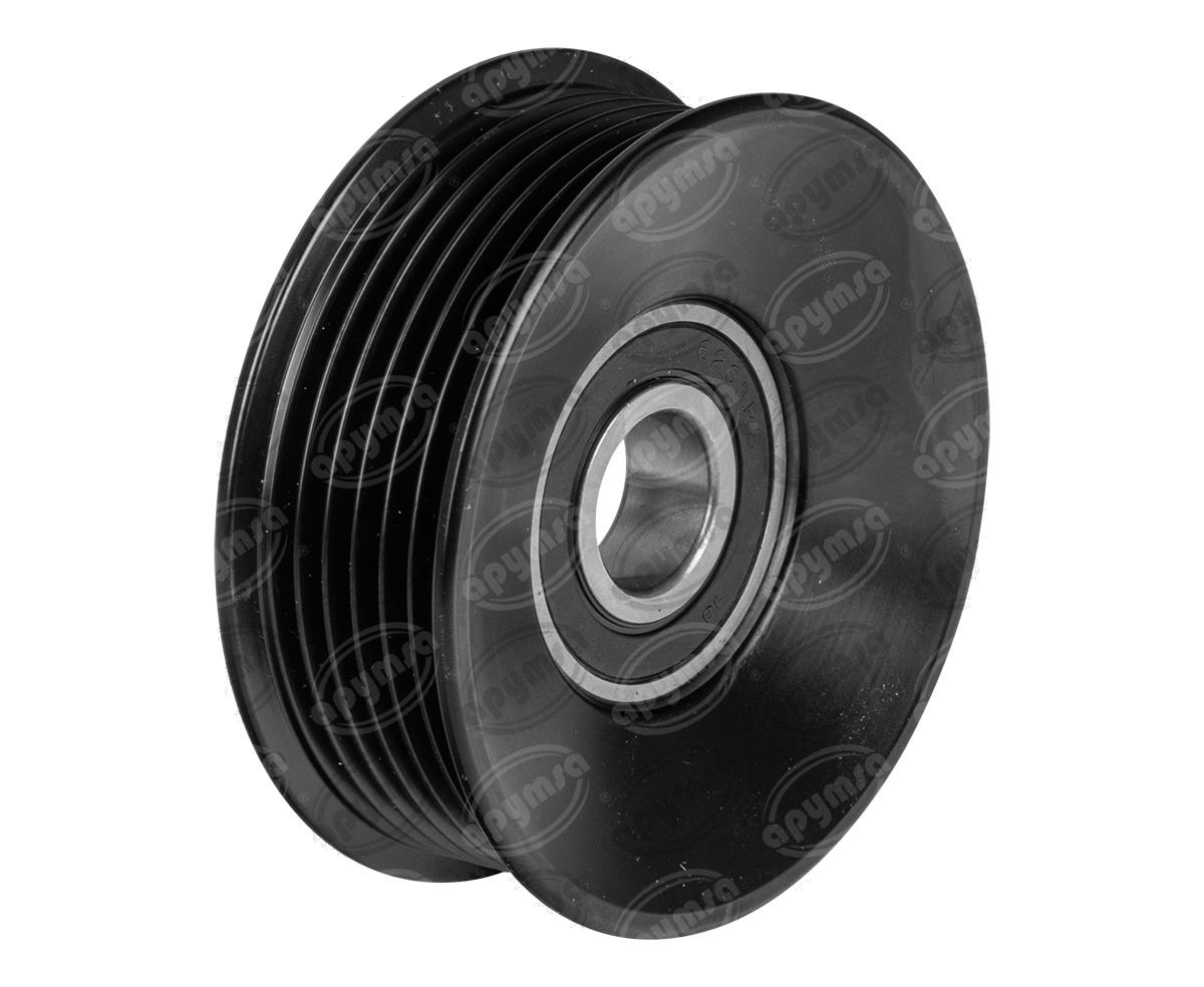 POLEA LOCA MOTOR 6 RANURAS CHEVROLET, DODGE, FORD, HONDA. QBH CARFAN 113045 