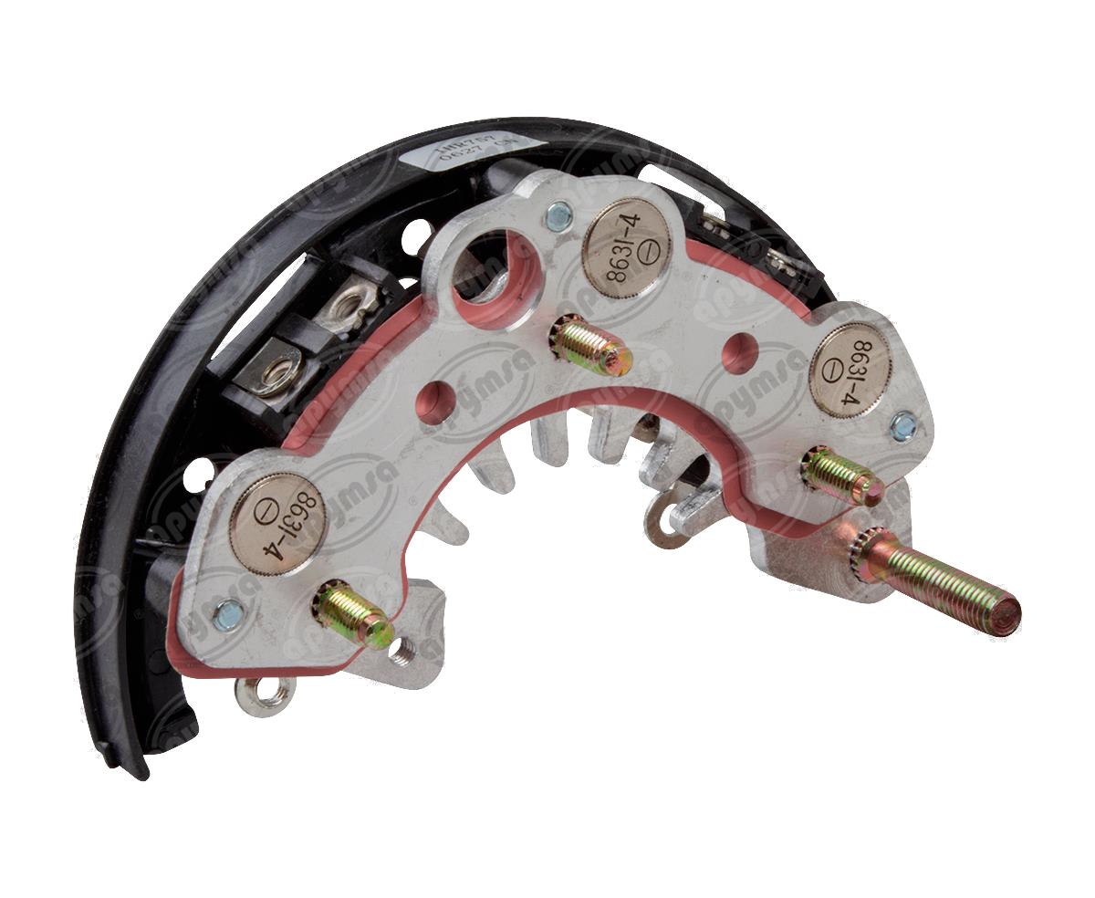 RECTIFICADOR DE CORRIENTE ALTERNADOR HITACHI IR/IF 12V 50-60A 103MM OVERSTOCK IHR757 