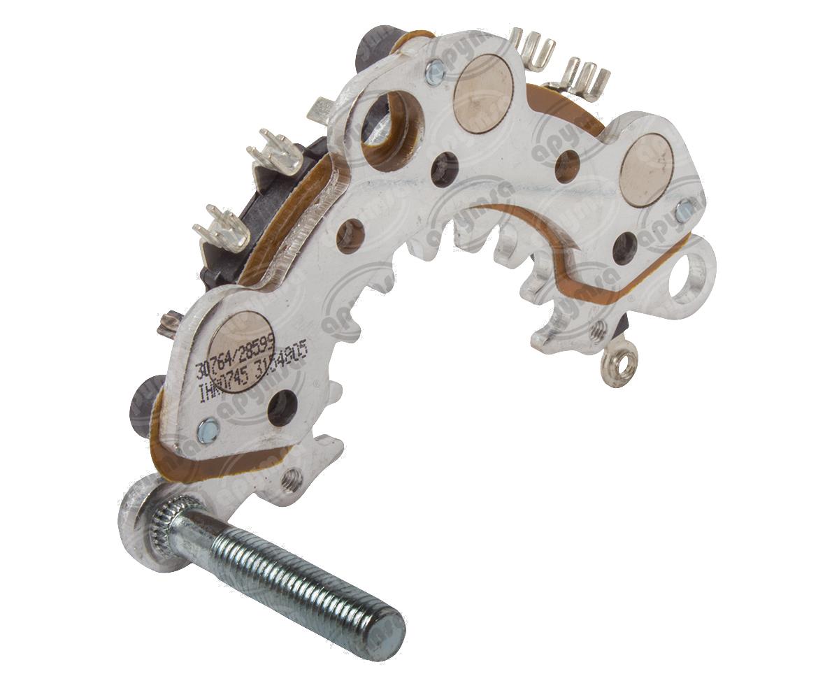 RECTIFICADOR DE CORRIENTE ALTERNADOR HITACHI IR/IF 12V 70-80A 114MM REWARD IHR745 