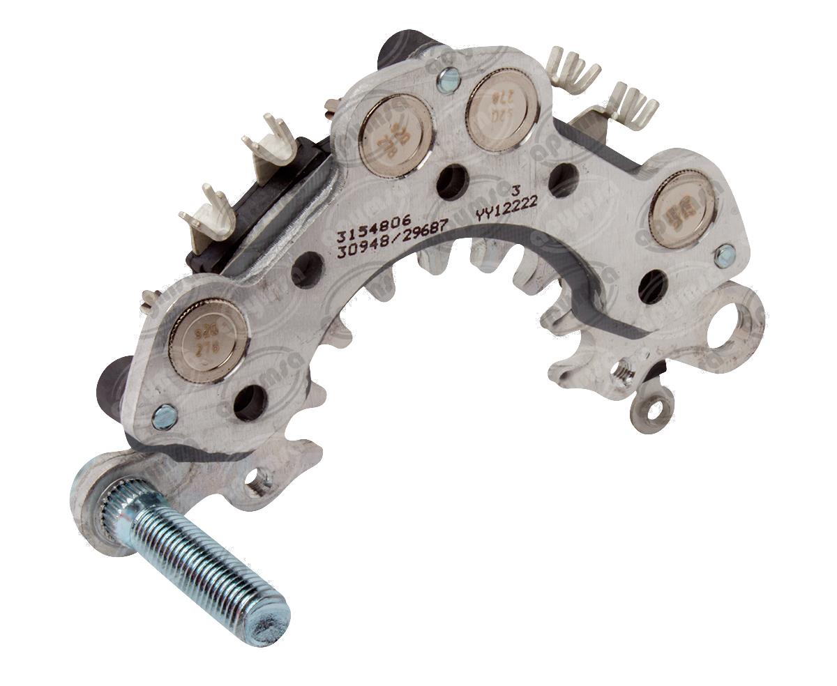 RECTIFICADOR DE CORRIENTE ALTERNADOR HITACHI IR/IF 12V 90A 114MM REWARD IHR746 