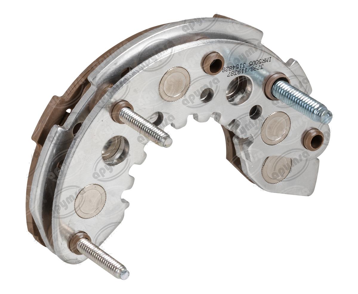 RECTIFICADOR DE CORRIENTE ALTERNADOR MANDO IR/EF 12V 65A BOBCAT MOTOR DEUTZ KUBOTA PERKINS CATERPILLAR REWARD IMR5005 