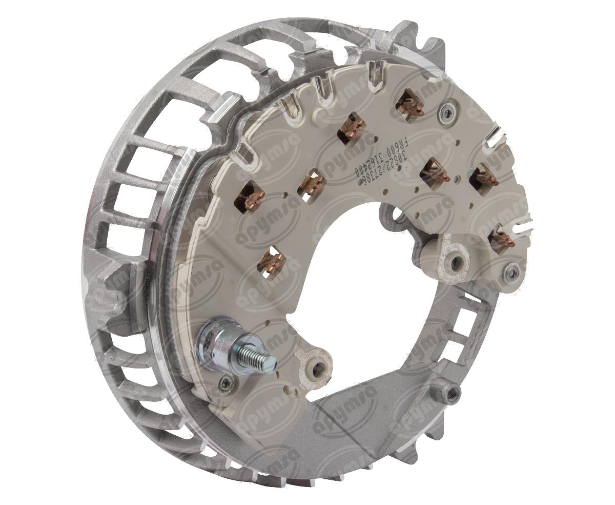 RECTIFICADOR DE CORRIENTE ALTERNADOR FORD 6G 12V 105A 136MM REWARD FR600 