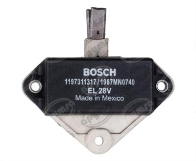REGULADOR VOLTAJE ALTERNADOR BOSCH IR/EF 24V 140A BUS VOLVO (051) BOSCH 1 197 311 317 