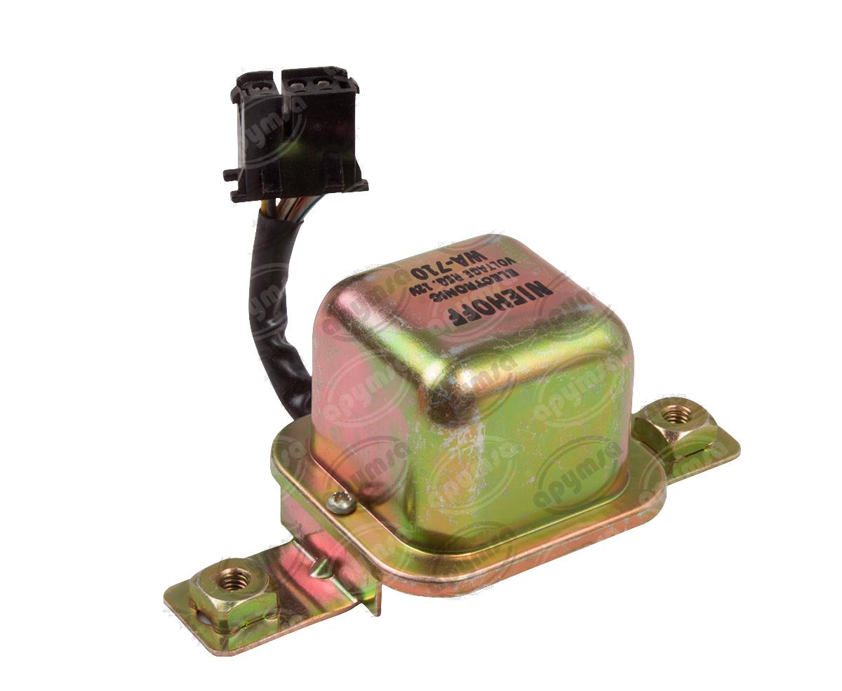 REGULADOR VOLTAJE ALTERNADOR HITACHI ER/EF 12V CONECTOR RECTANGULAR NACIONAL VR146 