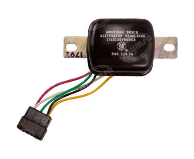 REGULADOR VOLTAJE ALTERNADOR HITACHI ER/EF 12V 50A CONECTOR RECTANGULAR TRANSPO IH811 