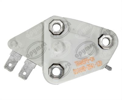 REGULADOR VOLTAJE ALTERNADOR DELCO 10SI, 12SI, 15SI, 17SI, 27SI, IR/EF 12V REFORZADO SIN BORNE TRANSPO DE101HD 