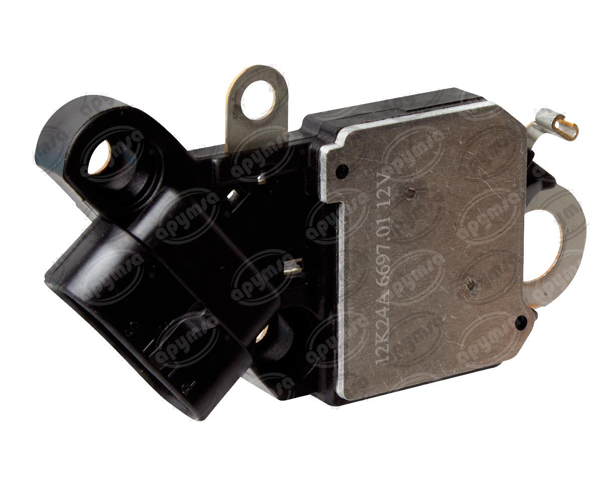 REGULADOR VOLTAJE ALTERNADOR DELCO 24SI 12V 145A REMY 61008307P 