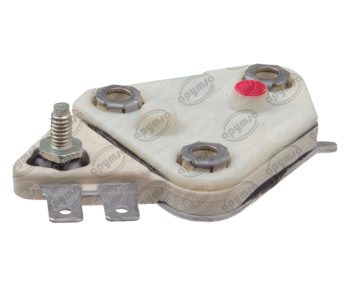REGULADOR VOLTAJE ALTERNADOR DELCO 10SI, 20SI, 21SI, 22SI, 26SI, 27SI, 29SI, 30SI, 33 24V CON PUENTE REMY 1987518 