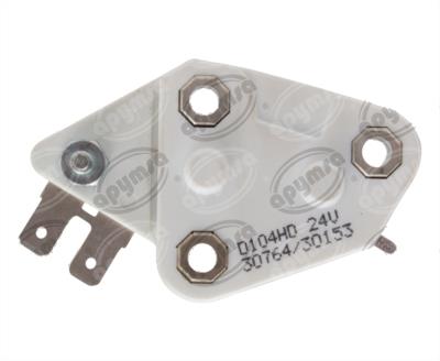 REGULADOR VOLTAJE ALTERNADOR DELCO 10SI, 20SI, 21SI, 22SI, 26SI, 27SI, 29SI, 30SI, 33 24V CON BORNE REWARD D104HD 