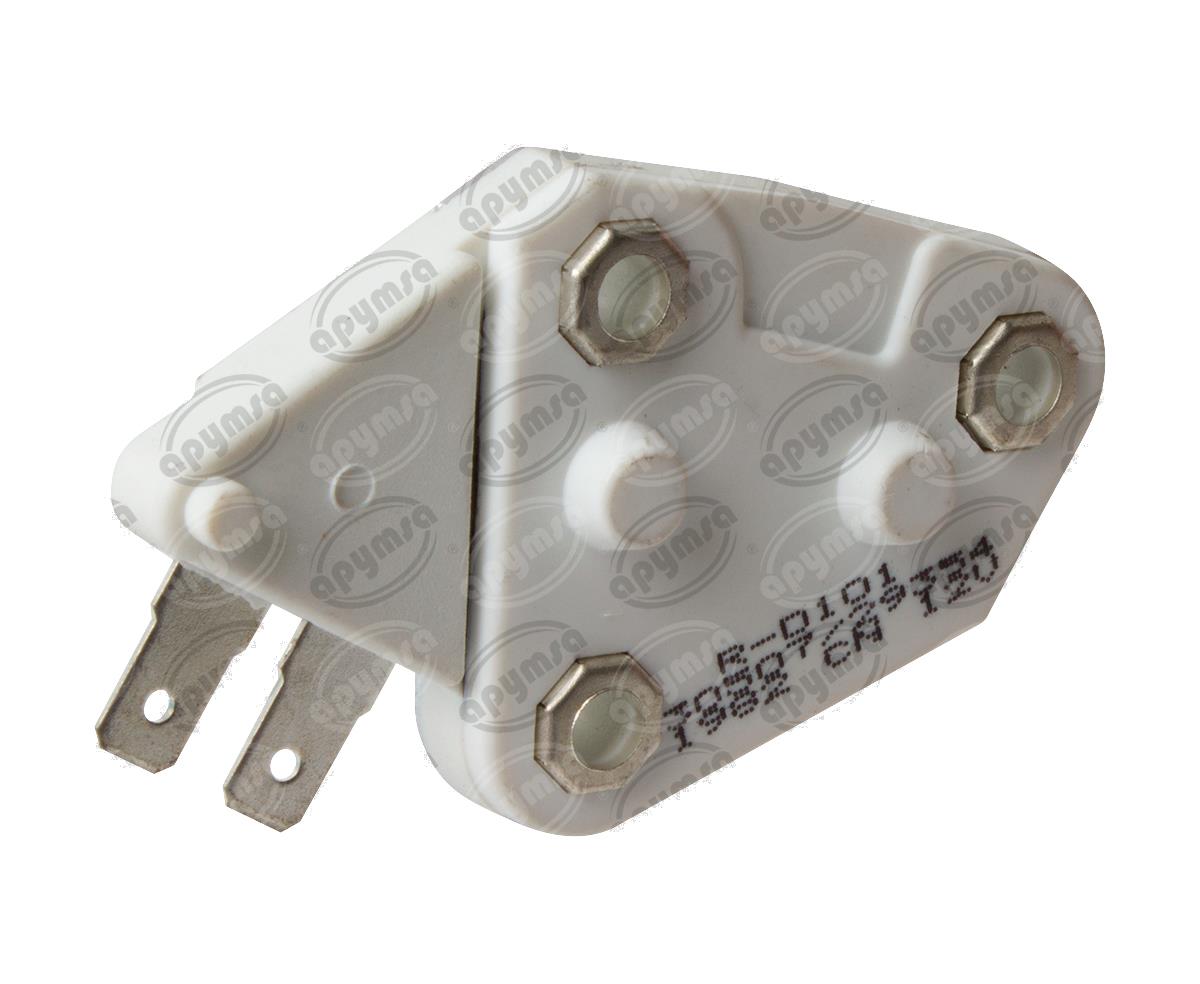 REGULADOR VOLTAJE ALTERNADOR DELCO 10SI, 12SI, 15SI, 17SI, 27SI, IR/EF 12V REWARD D101 