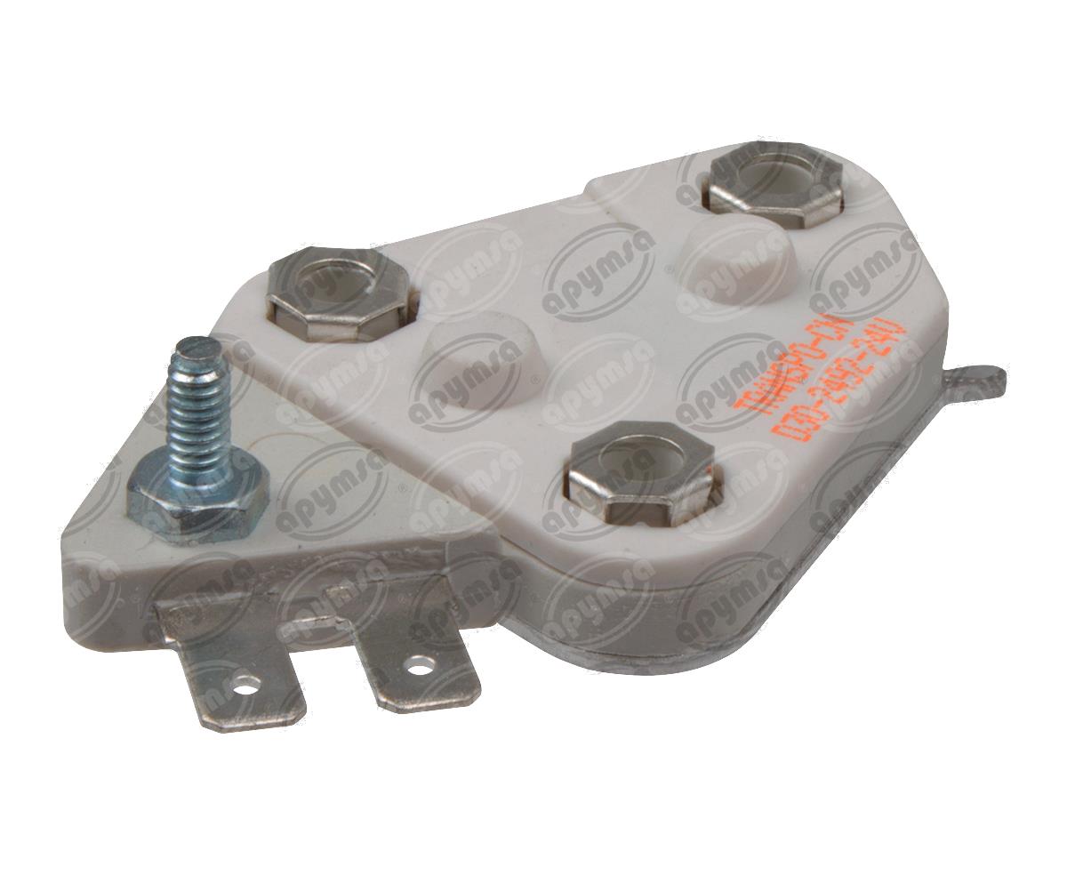 REGULADOR VOLTAJE ALTERNADOR DELCO 10SI, 20SI, 21SI, 22SI, 26SI, 27SI, 29SI, 30SI, 33 24V TRANSPO D30-1 
