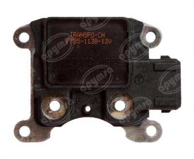 REGULADOR VOLTAJE ALTERNADOR FORD 3G 12V ENTRADA CUADRADA NEGRO TRANSPO F785 