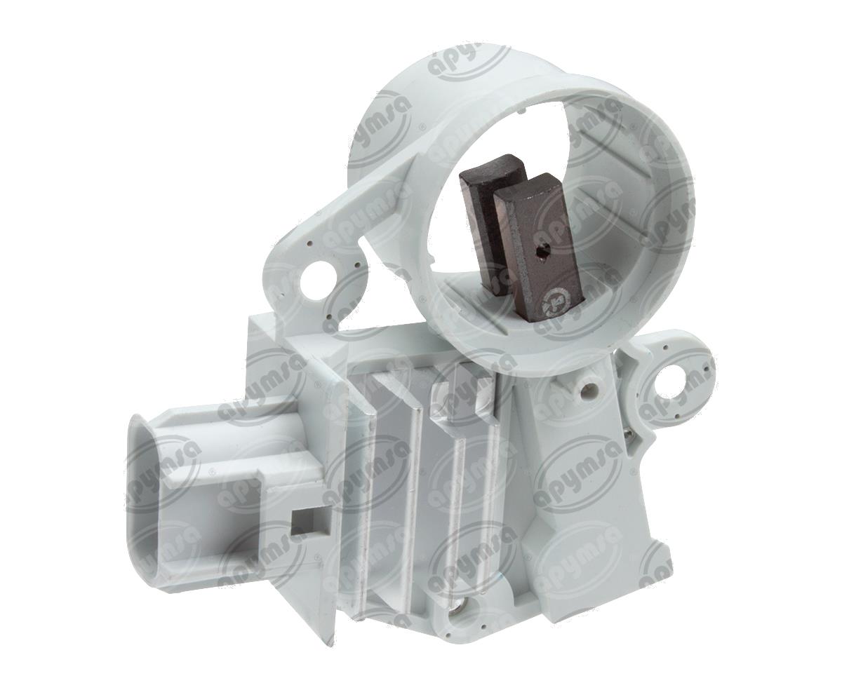 REGULADOR VOLTAJE ALTERNADOR FORD 6G 12V GRIS REFORZADO TRANSPO F601HD 
