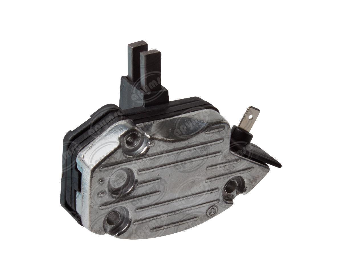 REGULADOR VOLTAJE ALTERNADOR LUCAS A127 12V CON PORTA CEPILLOS TRANSPO IL223 