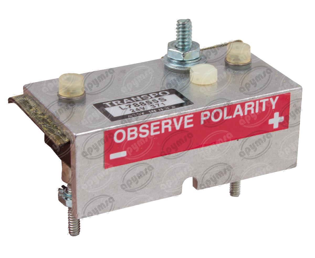 REGULADOR VOLTAJE ALTERNADOR LEECE NEVILLE 24V 100A AMBULANCIAS TRANSPO L788555 