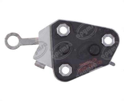 REGULADOR VOLTAJE ALTERNADOR DELCO 12V CHEVY, TRANSPO DE605-1 