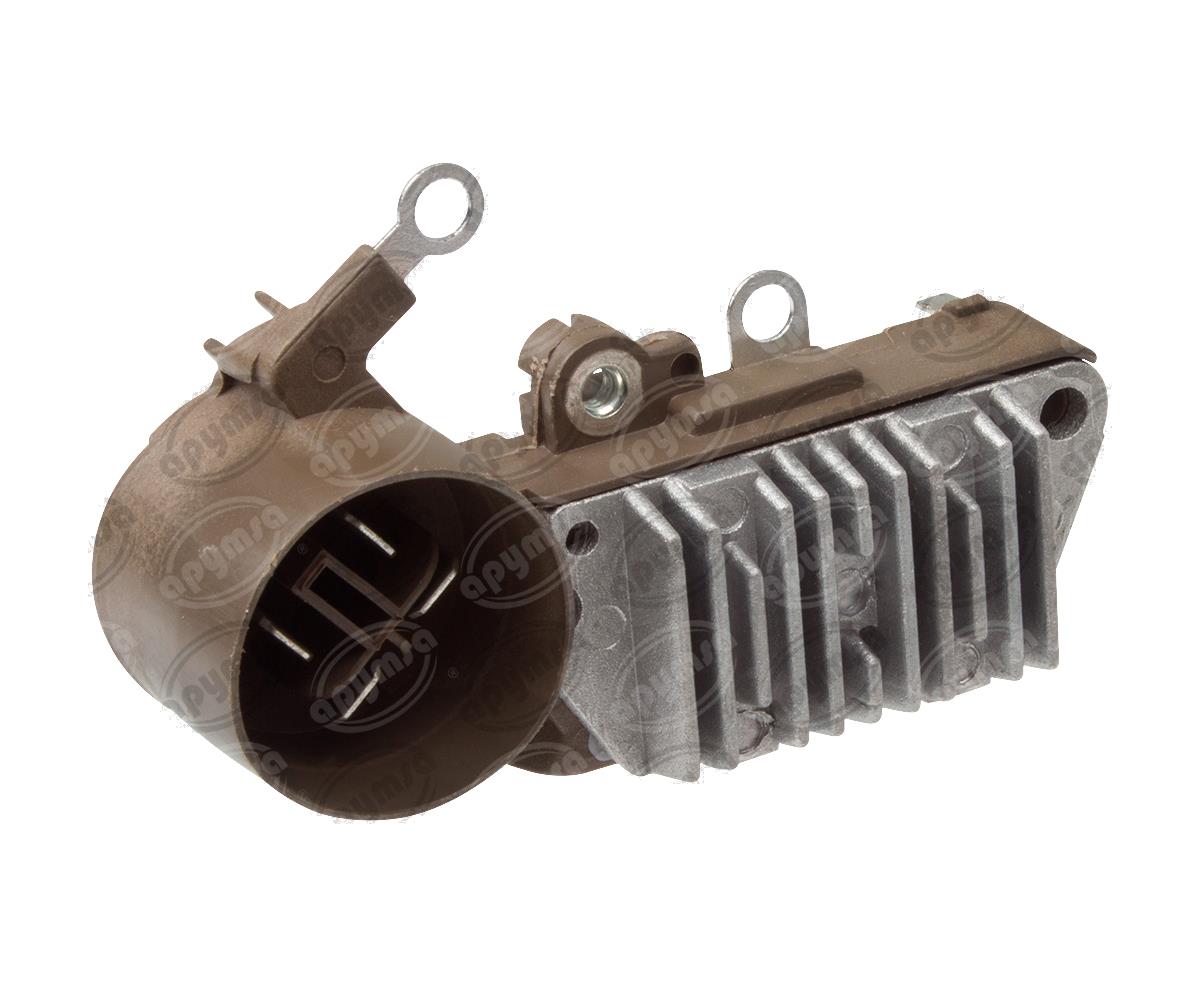 REGULADOR VOLTAJE ALTERNADOR NIPPONDENSO IR/IF 12V 4 TERMINALES (PARA FOCO INDICADOR) TRANSPO IN226 